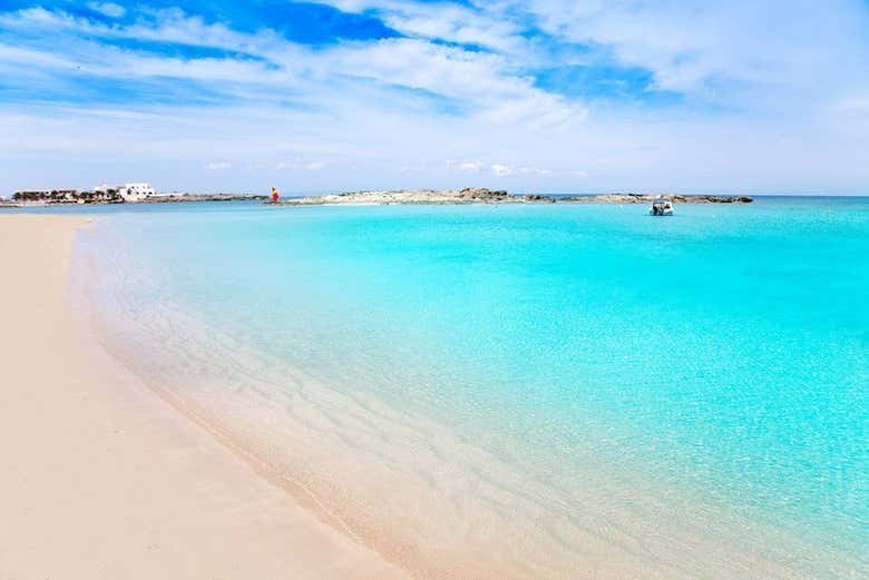 As águas mais turquesa das Ilhas Baleares