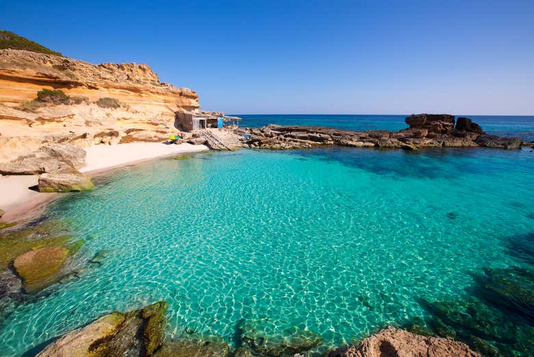 Uma das praias de Formentera