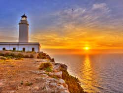 Pôr do sol em Formentera