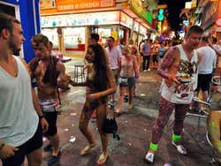 O strip de San Antonio
